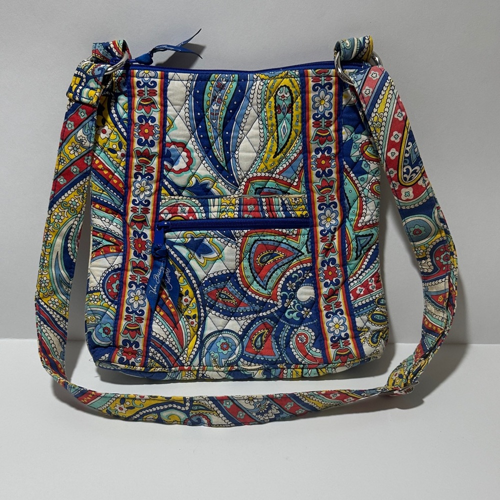 Vera Bradley Hipster Crossbody Bag – Marina Paisley Multicolor | Retired Pattern